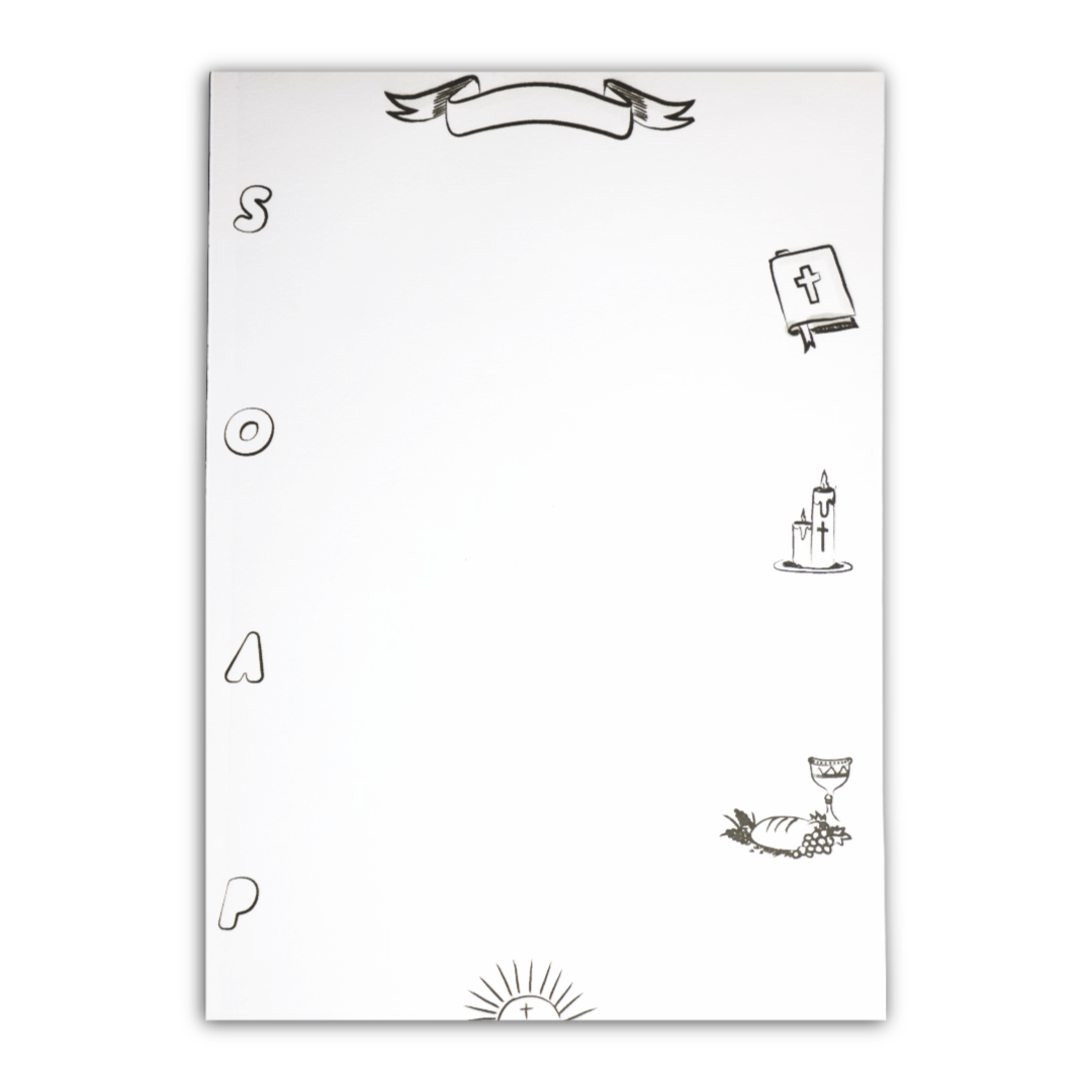 SOAP Bible Study Notepad (Illustrated)