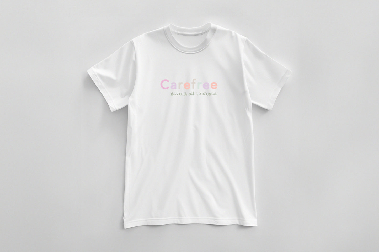 Everyday T-Shirt: Carefree Pastel (Female)