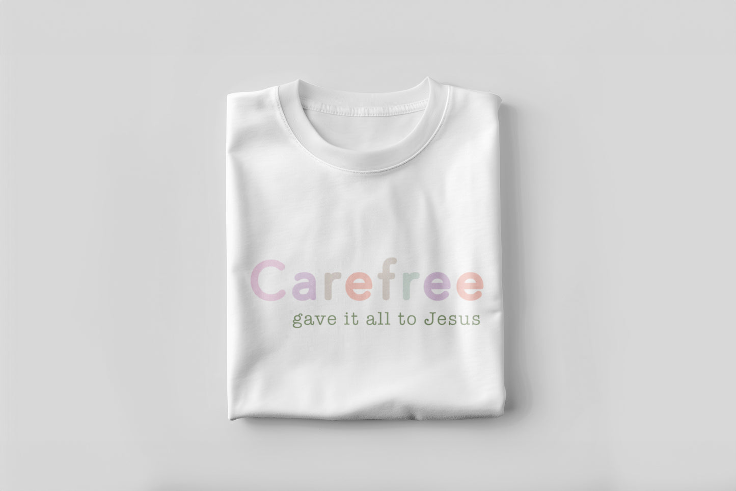 Everyday T-Shirt: Carefree Pastel (Female)