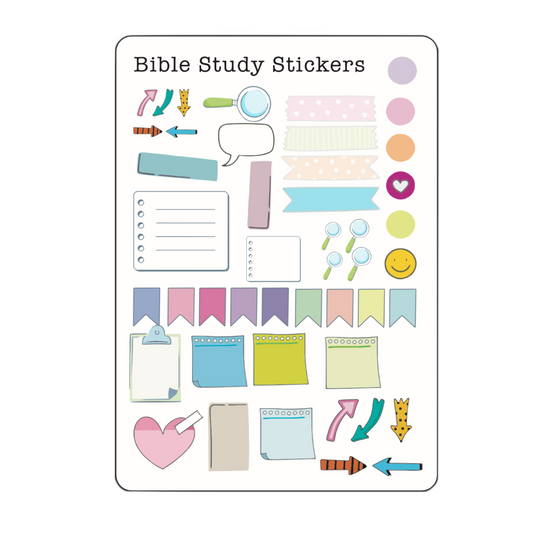 Bible Study Stickers