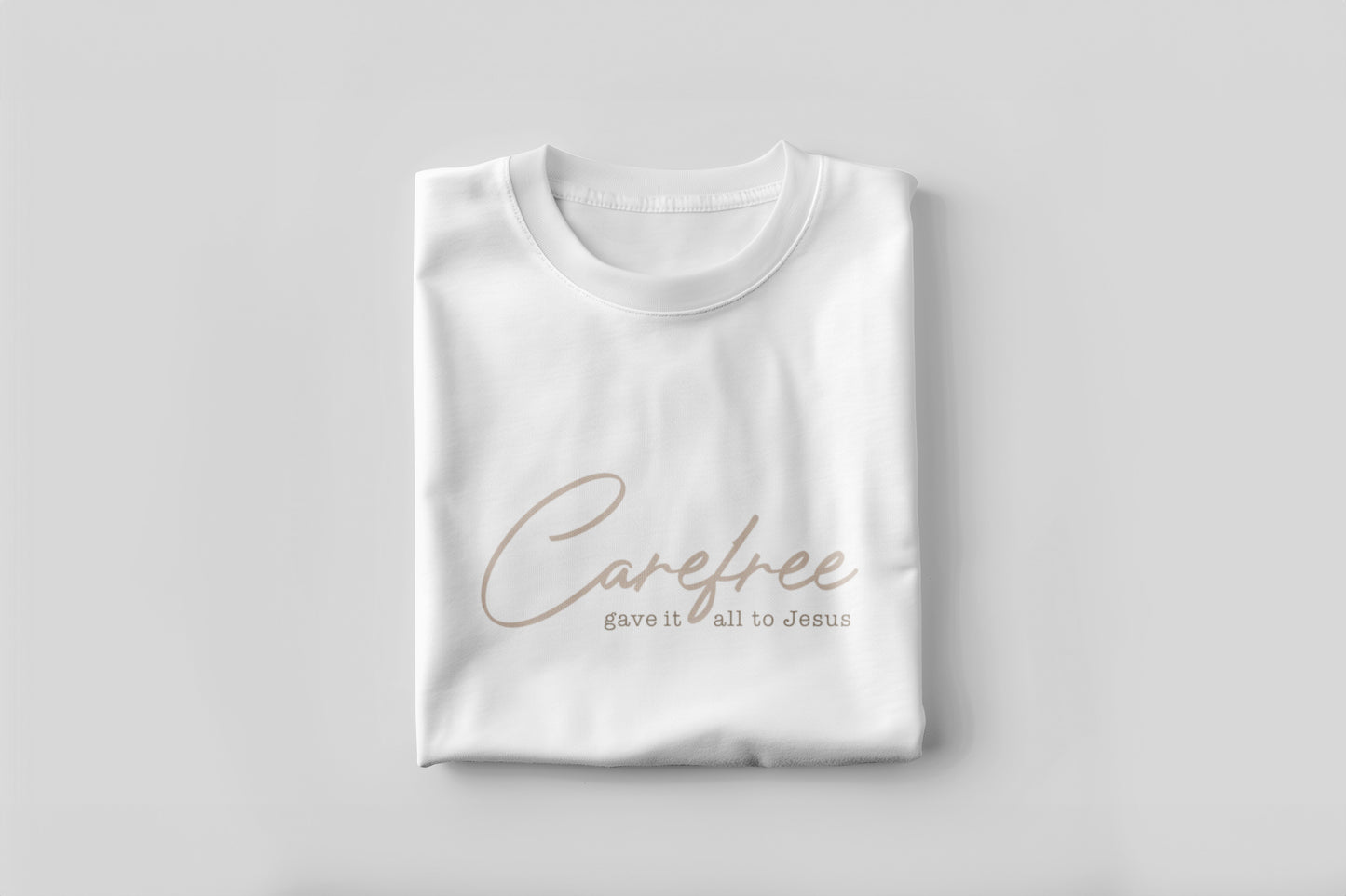 Everyday T-Shirt: Carefree Handwritten (Female)
