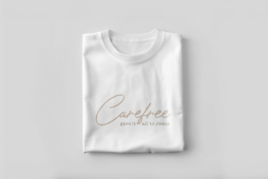 Everyday T-Shirt: Carefree Handwritten (Female)