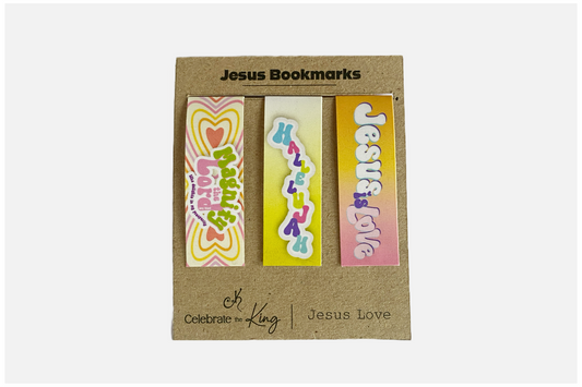 Magnetic Bookmark (Pack): Jesus Love Combo